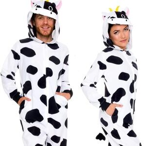 Unisex Halloween cow costume size adult XS